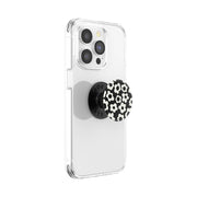 PopSockets Adhesive Phone Grip, Holder- Knurled Black