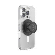 PopSockets Adhesive Phone Grip, Holder- Knurled Black