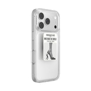 PopSockets Adhesive Phone Grip, Holder- Knurled Black