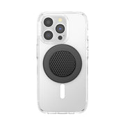 PopSockets Adhesive Phone Grip, Holder- Knurled Black