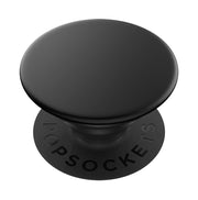 PopSockets Adhesive Phone Grip, Holder- Knurled Black