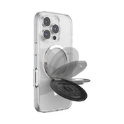PopSockets Adhesive Phone Grip, Holder- Knurled Black
