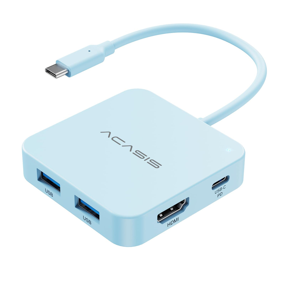 ACASIS USB C Hub 10Gbps, USB C to 4K 60Hz HDMI Adapter for Laptop/MacBook