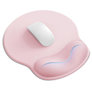 Mouse Pad with Wrist Rest for Desktop Large Ergonomic Mouse Mat(Black)