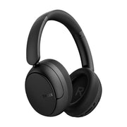 TALIX H30 Hybrid Active Noise Cancelling Headphones, 110H Playtime Hi-Res Audio Bluetooth 6.0 Wireless Over Ear ANC Headphones for Commute/Travel (Off-White)