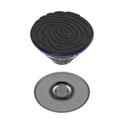 PopSockets Adhesive Phone Grip, Holder- Knurled Black