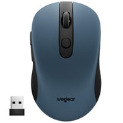 wegear USB Wireless Mouse for Laptop PC Mac, 2.4GHz Cordless Mouse-Black