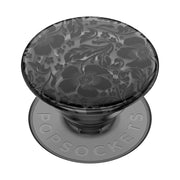 PopSockets Adhesive Phone Grip, Holder- Knurled Black
