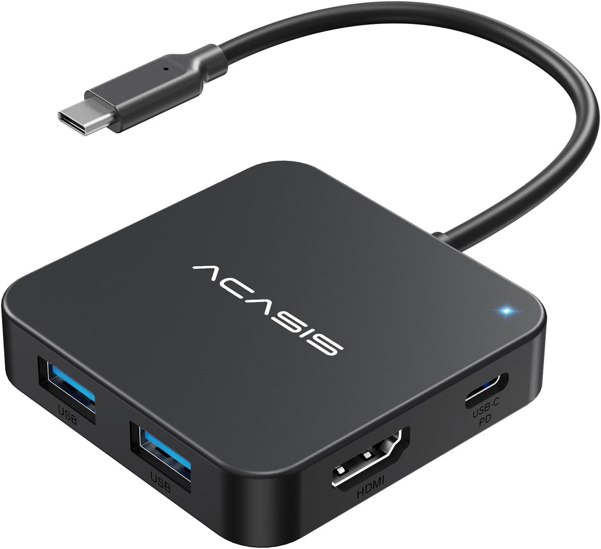 ACASIS USB C Hub 10Gbps, USB C to 4K 60Hz HDMI Adapter for Laptop/MacBook