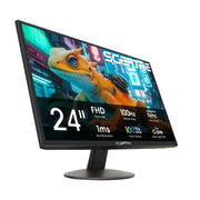 Sceptre 24-inch Prime Monitor Thin 1080p LED Monitor 99% sRGB 2x HDMI VGA Build-in Speakers, Machine Black (E248W-19203R 2025 Series)