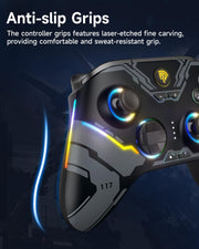 EasySMX X15 Wireless PC Controller for Gaming, Hall Effect Joysticks