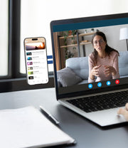 CloudValley Adjustable Laptop Stand, Magnetic Phone Holder