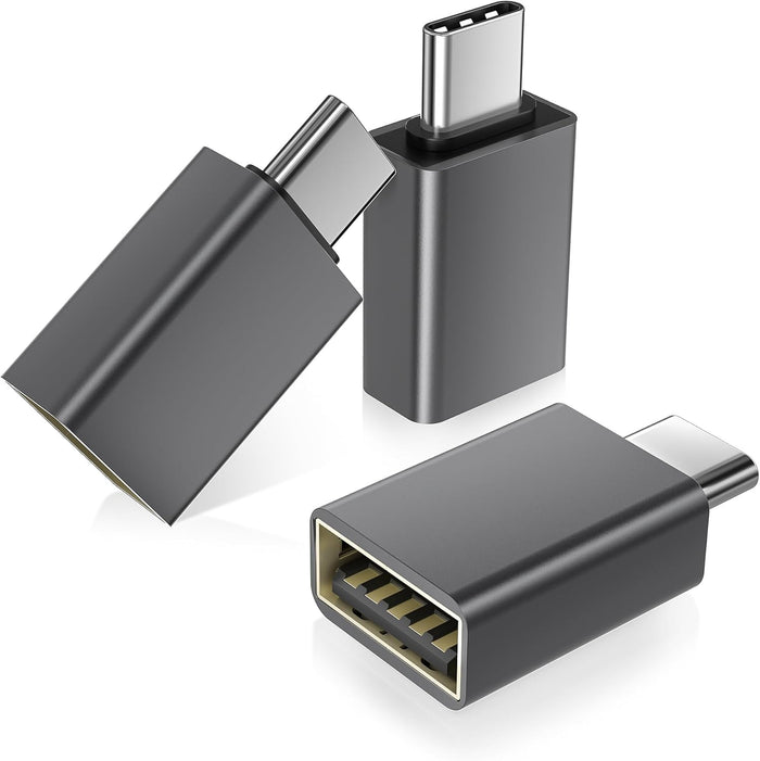 Basesailor USB C to USB Adapter 3Pack,USBC Male to USB 3.2 Female Converter