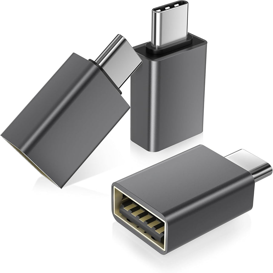 Basesailor USB C to USB Adapter 3Pack,USBC Male to USB 3.2 Female Converter