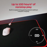 HyperX Pulsefire Haste 2 – Wireless Gaming Mouse- Ultra Lightweight, 61g, 100 Hour Battery Life, Dual Wireless Connectivity, Precision Sensor - Black
