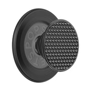 PopSockets Adhesive Phone Grip, Holder- Knurled Black