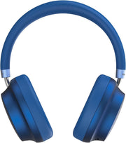 Raycon Essential Bluetooth Headphones - Over The Ear, Active Noise Cancelling Wireless Headphones + Awareness Mode, Bluetooth Headset with Mic, 50 Hours of Battery Life (Blue)