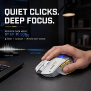 INPHIC A9 V2 Explorer Wireless Gaming Mouse, 12800 DPI Silent Mouse