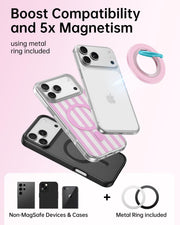 SYNCWIRE for MagSafe Phone Grip, Magnetic Phone Ring Holder