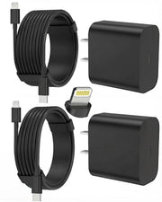 iPhone Charger Fast Charging, USB C Charger Block, 6FT/10FT Lightning Cable
