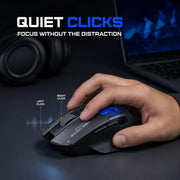 INPHIC A9 V2 Explorer Wireless Gaming Mouse, 12800 DPI Silent Mouse