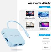 ACASIS USB C Hub 10Gbps, USB C to 4K 60Hz HDMI Adapter for Laptop/MacBook