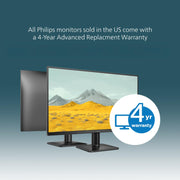 Philips 22 Inch Computer Monitor FHD 100Hz VA VESA Flicker-Free, 221V8LB
