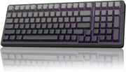 AULA F99 Wireless Mechanical Keyboard,Gasket Structure Hot Swappable Custom Keyboard,RGB Backlit,Creamy Sound,Side Printed PBT Keycaps,2.4GHz/USB-C/BT5.0 Computer Gaming Keyboards