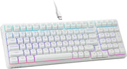 HUO JI E-Yooso Creamy Mechanical Keyboard Wired, RGB Backlit, White