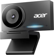 Acer 4K Webcam for PC/Mac with All-Metal Unibody Sculpted, Sony 1/2" Sensor, PDAF, 2 Noise Reduction Mics, Privacy Cover for Switch 2/Zoom/Teams/Facetime/YouTube/Google Meet