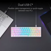 ASUS ROG Falchion Ace 65% RGB Compact Gaming Mechanical Keyboard - Black