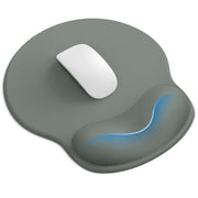 Mouse Pad with Wrist Rest for Desktop Large Ergonomic Mouse Mat(Black)