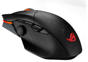ASUS ROG Spatha X Wireless Gaming Mouse – MMO/MOBA Design, 12 Programmable Buttons, Right-Handed, 168g, Dual-Mode (Wired/2.4GHz), 19K DPI, up to 67Hr Battery, Magnetic Charging Dock, PC/Mac Support