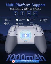 EasySMX X05Pro Wireless Gaming Controller for PC, Switch, Android/iOS