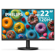 Philips 22 Inch Computer Monitor FHD 100Hz VA VESA Flicker-Free, 221V8LB