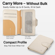 for MagSafe Wallet, Magnetic Phone Wallet RFID Blocking, Minimalist
