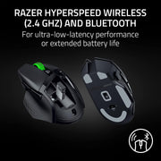 Razer Basilisk V3 X HyperSpeed Customizable Wireless Gaming Mouse, Black