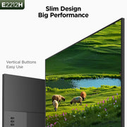 KOORUI 24" FHD IPS PC Monitor, 144Hz Adaptive Sync, Eye Care, Tilt Adjustable, HDMI & VGA, VESA Mount for Home Office, Streaming and Casual Gaming