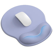 Mouse Pad with Wrist Rest for Desktop Large Ergonomic Mouse Mat(Black)