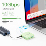 ACASIS USB C Hub 10Gbps, USB C to 4K 60Hz HDMI Adapter for Laptop/MacBook