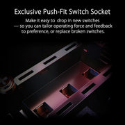 ASUS ROG Spatha X Wireless Gaming Mouse – MMO/MOBA Design, 12 Programmable Buttons, Right-Handed, 168g, Dual-Mode (Wired/2.4GHz), 19K DPI, up to 67Hr Battery, Magnetic Charging Dock, PC/Mac Support