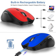 Mouse for MacBook Bluetooth Wireless Mice Laptop Mac Pro iPad with Jiggler