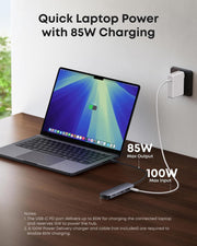 Anker USB C Hub, 7in1 Multi-Port USB Adapter, 4K@60Hz USBC to HDMI Splitter
