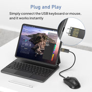 Basesailor USB C to USB Adapter 3Pack,USBC Male to USB 3.2 Female Converter