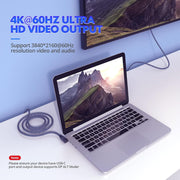 6 inch USB C to USB C Cable Right Angle, 0.5ft Short USB-C Cable 90 Degree