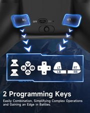 EasySMX X15 Wireless PC Controller for Gaming, Hall Effect Joysticks
