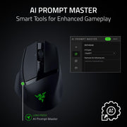Razer Basilisk V3 X HyperSpeed Customizable Wireless Gaming Mouse, Black