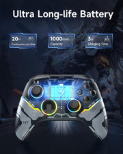 EasySMX X15 Wireless PC Controller for Gaming, Hall Effect Joysticks