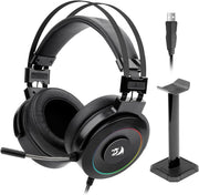 Redragon USB Wired Gaming Headset with 7.1 Surround Sound, Volume Control