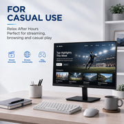 KOORUI 24" FHD IPS PC Monitor, 144Hz Adaptive Sync, Eye Care, Tilt Adjustable, HDMI & VGA, VESA Mount for Home Office, Streaming and Casual Gaming